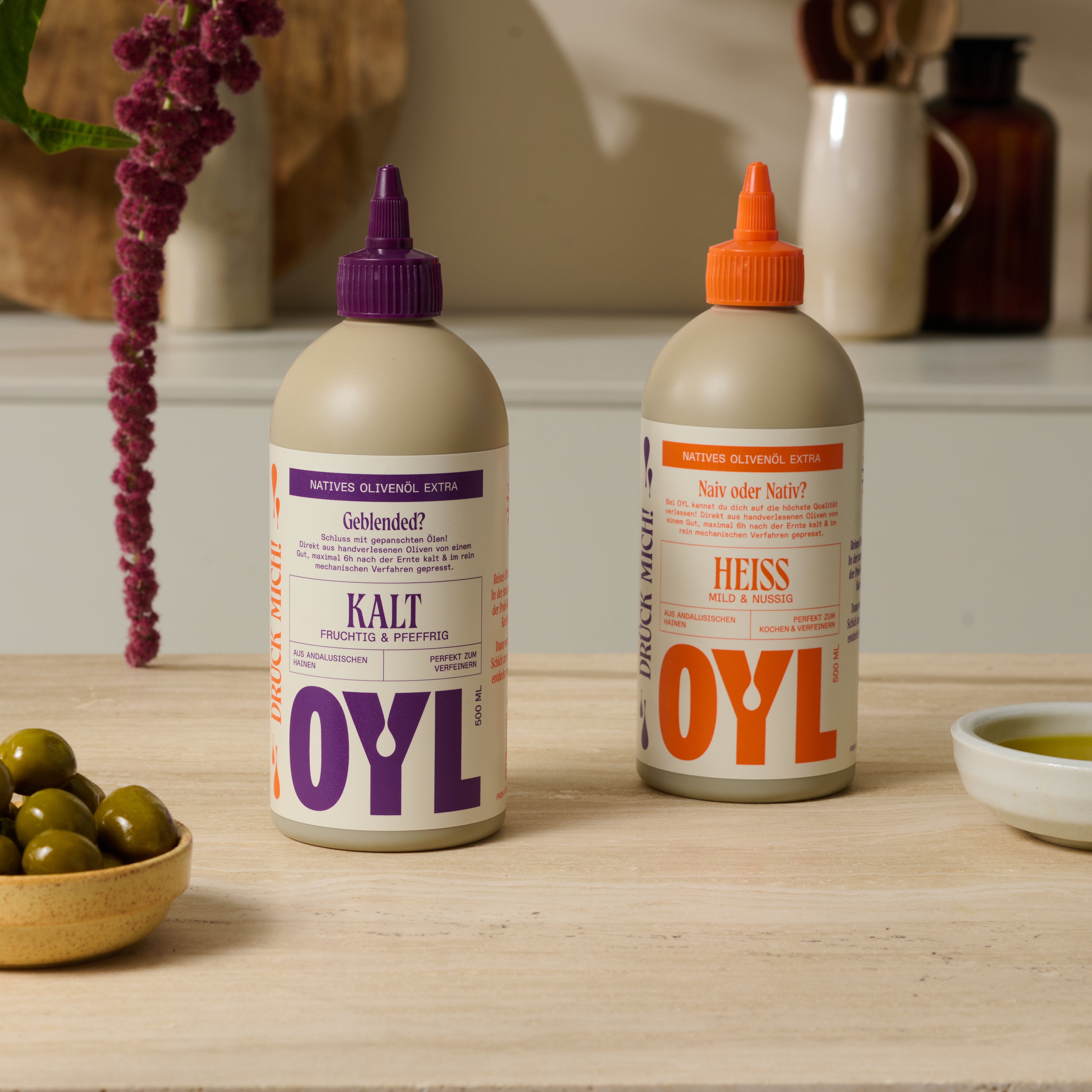 OYL Olivenöl Duo - HEISS & KALT – OYL Foods GmbH OYL Olivenöl Duo - HEISS & KALT – OYL Foods GmbH